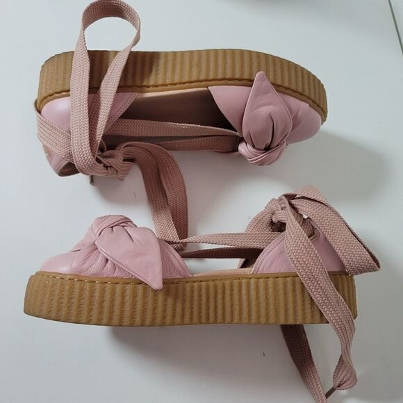 Rihanna's  Fenty X puma bow creeper sandal - Picture 11 of 14